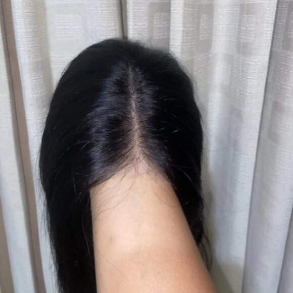 Glueless Bob Hair Wig Human Hair Ready To Wear Straight Transprent 4x4 Lace - Picture 6 of 11